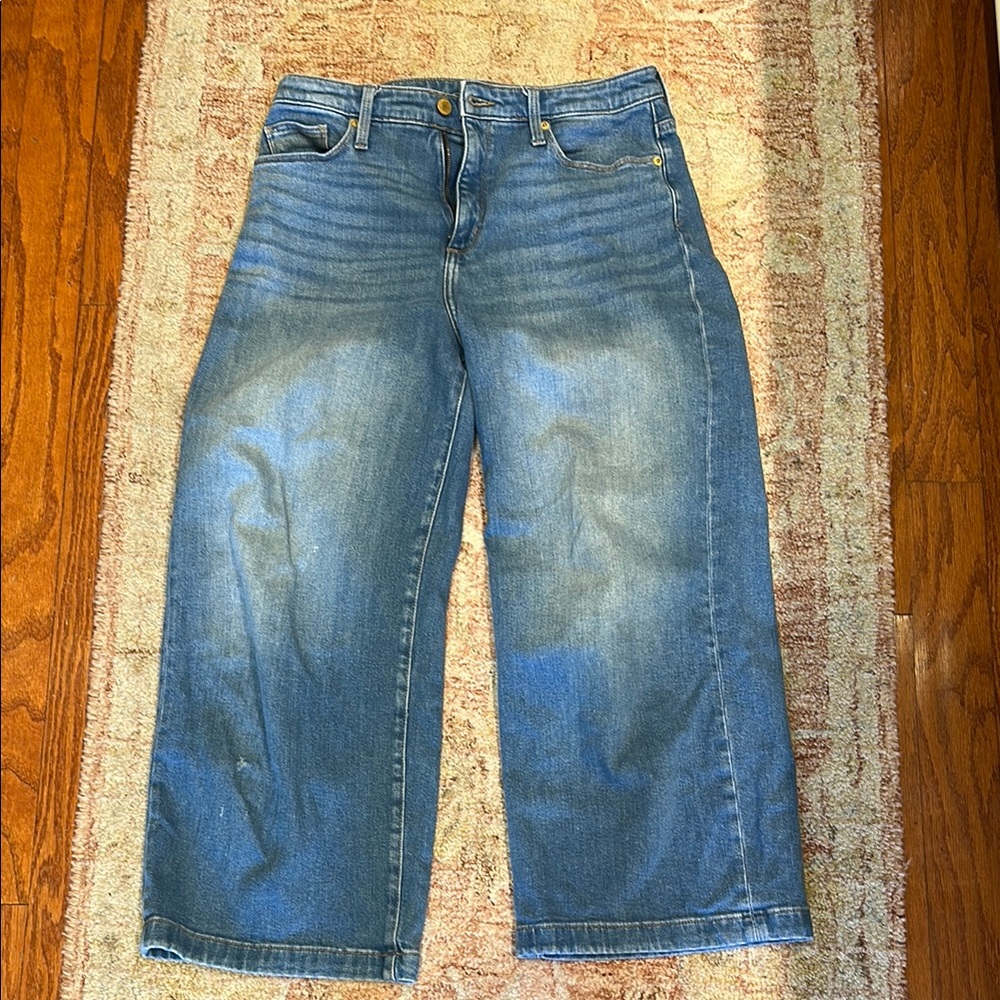 Universal Thread Blue Flare Wide Leg Jeans